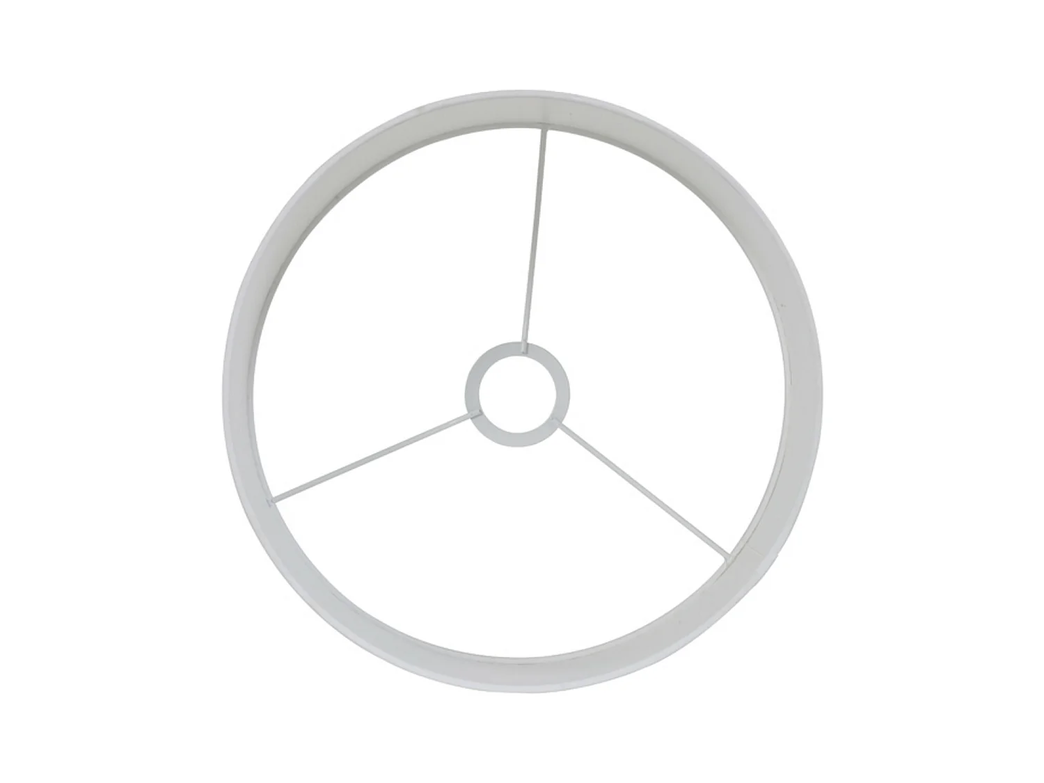 Abat-jour POLYCOTON - Ø50x38cm - Blanc