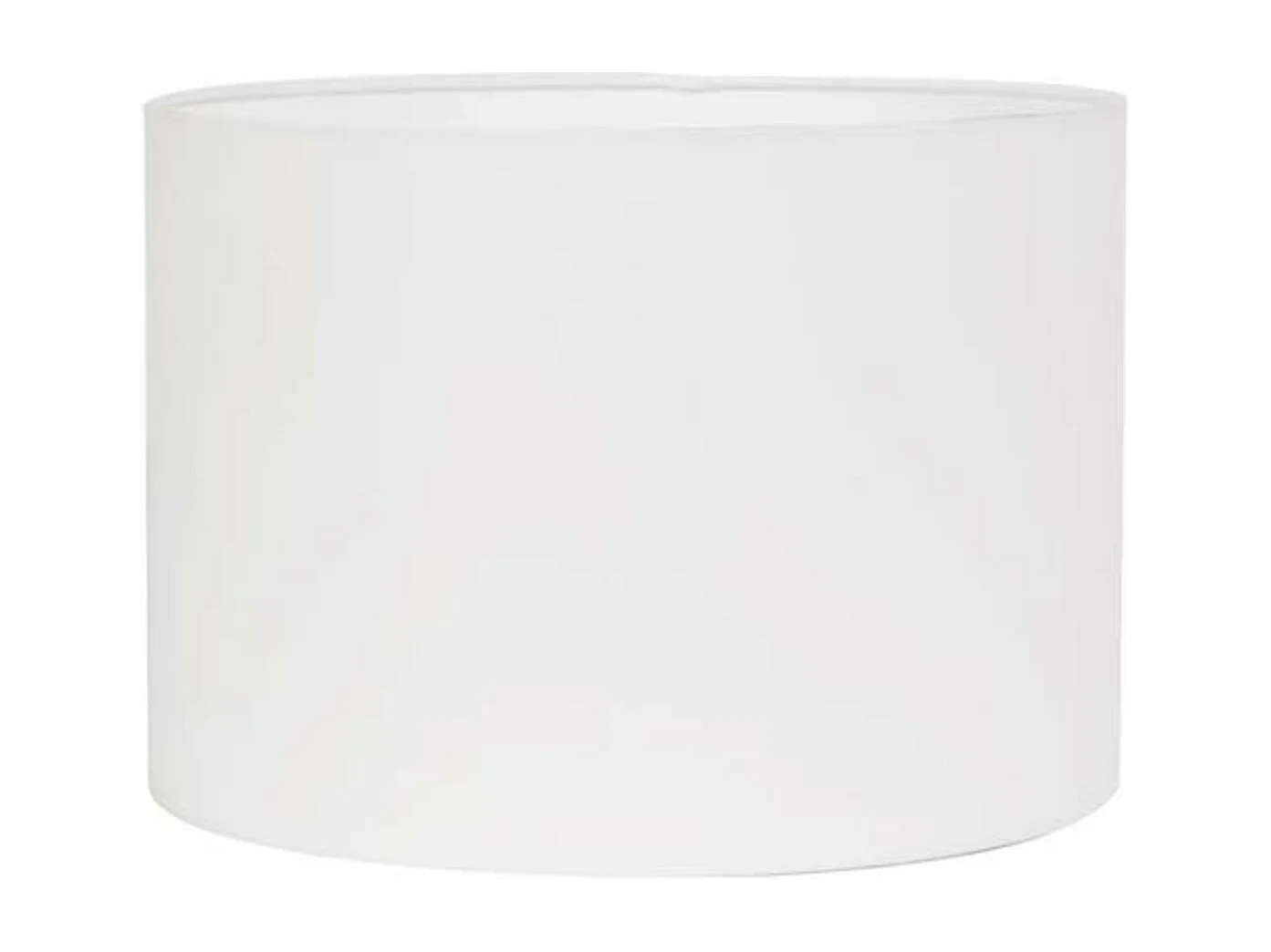 Lampenkap POLYCOTTON - Ø50x38cm - Wit