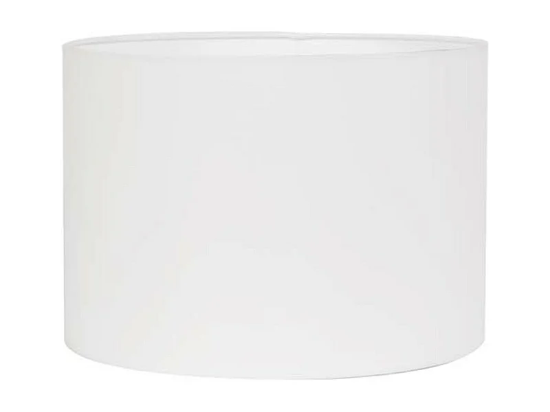 Abat-jour POLYCOTON - Ø50x38cm - Blanc