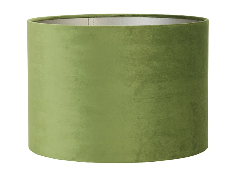 Abat-jour VELOURS - Ø25x18cm - Vert