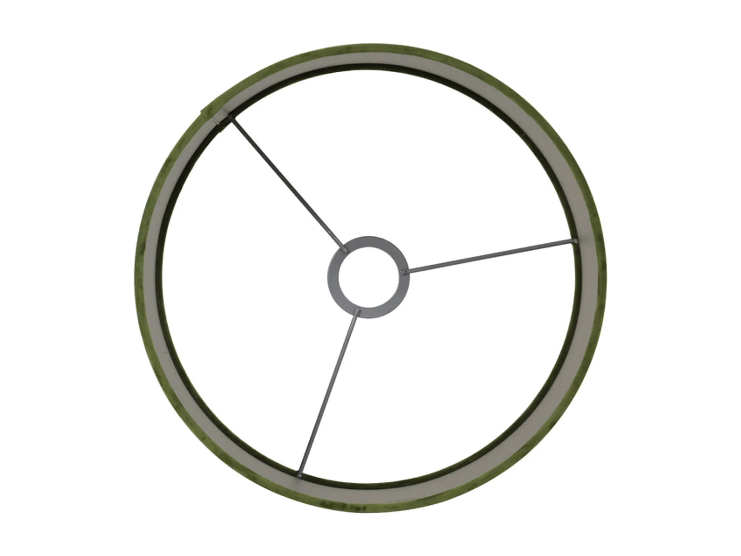 Pantalla VELOURS - Ø25x18cm - Verde