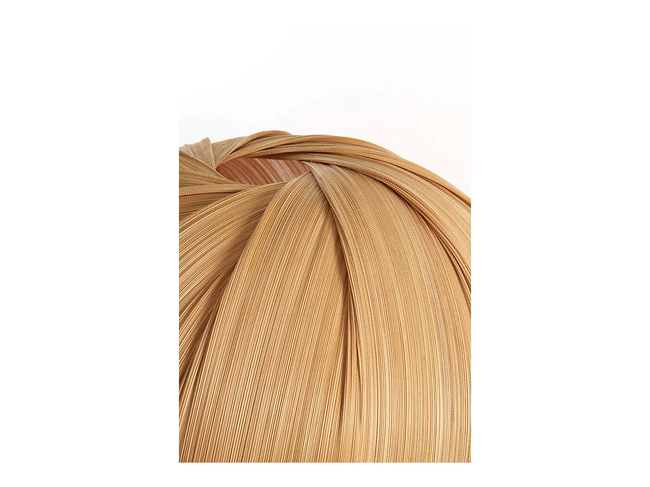 Abat-jour PALMADO - Ø36x50cm - Marron