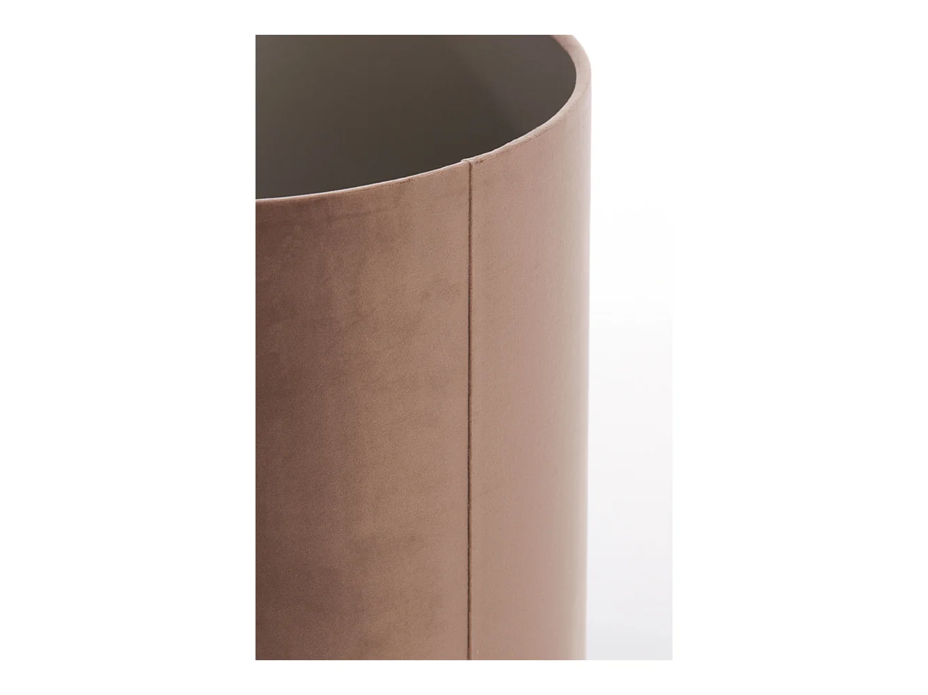 Lampenschirm VELOURS - Ø35x30cm - Braun