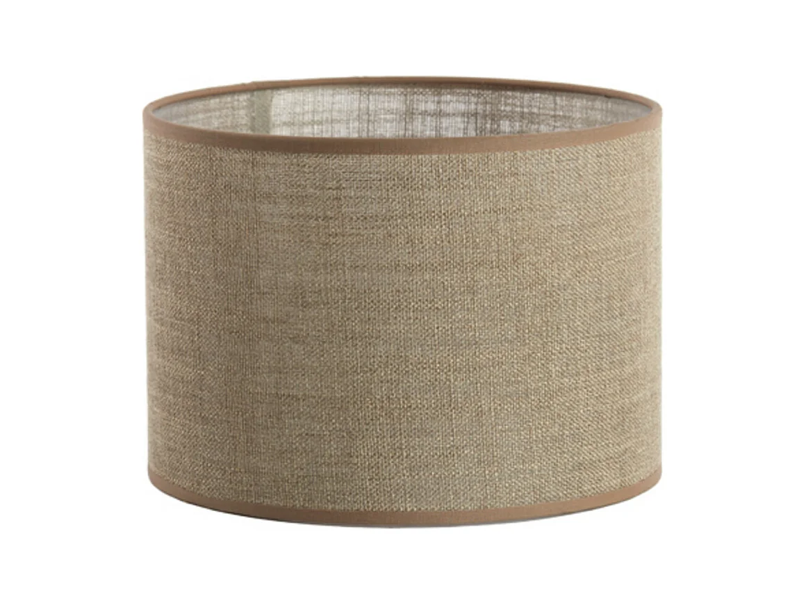 Abat-jour CADEN - Ø25x18cm - Marron