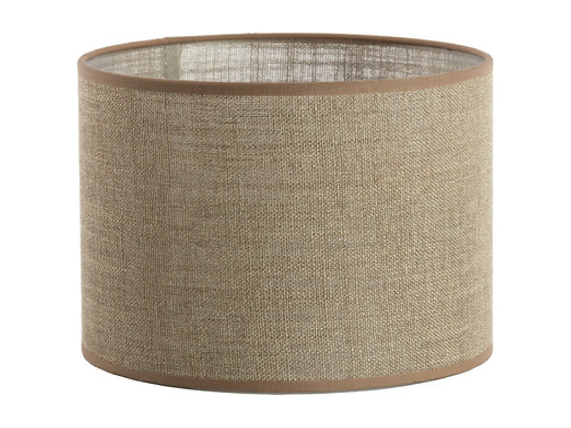 Abat-jour CADEN - Ø25x18cm - Marron