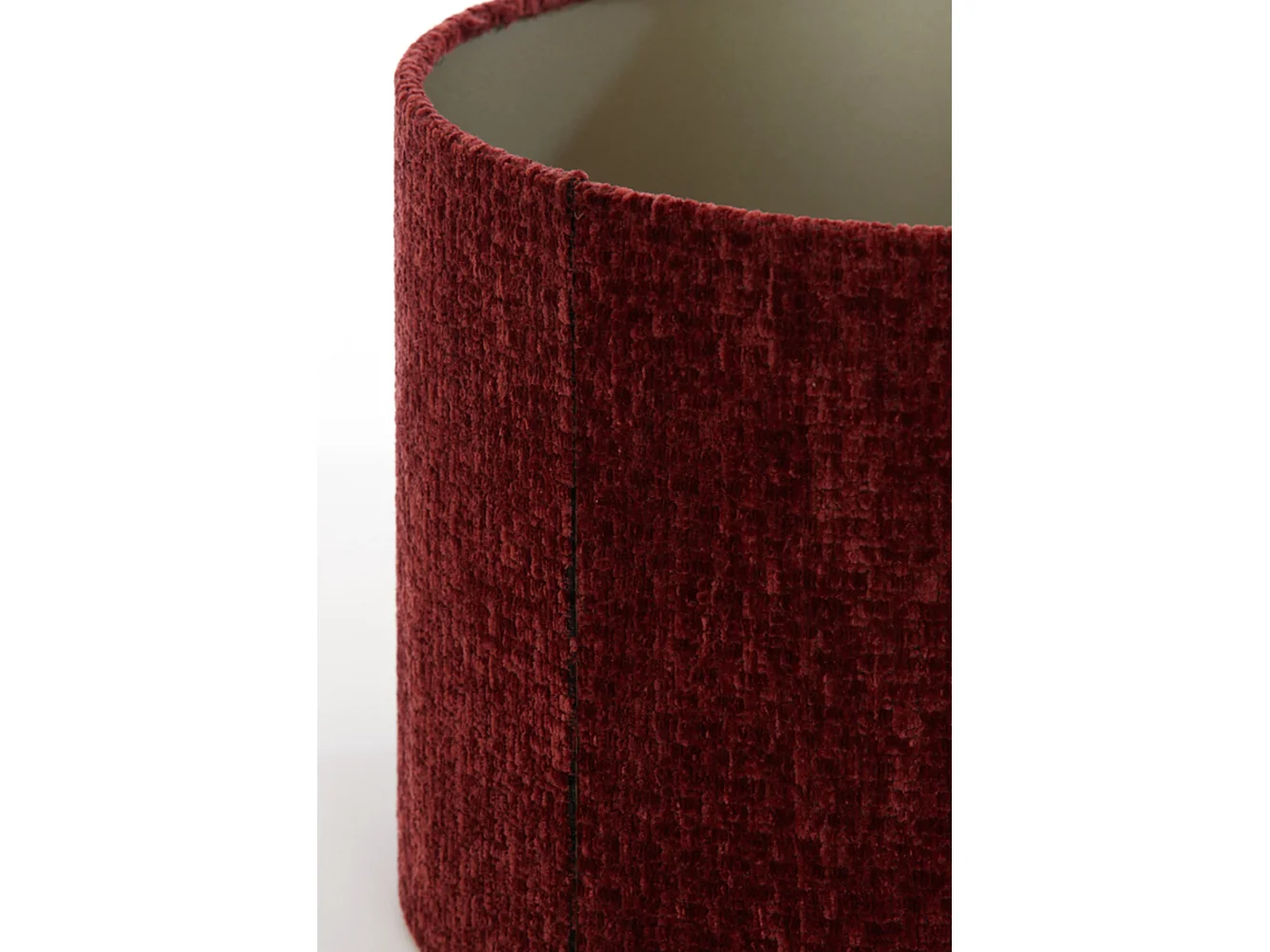 Abat-jour RUBY - Ø50x38cm - Rouge