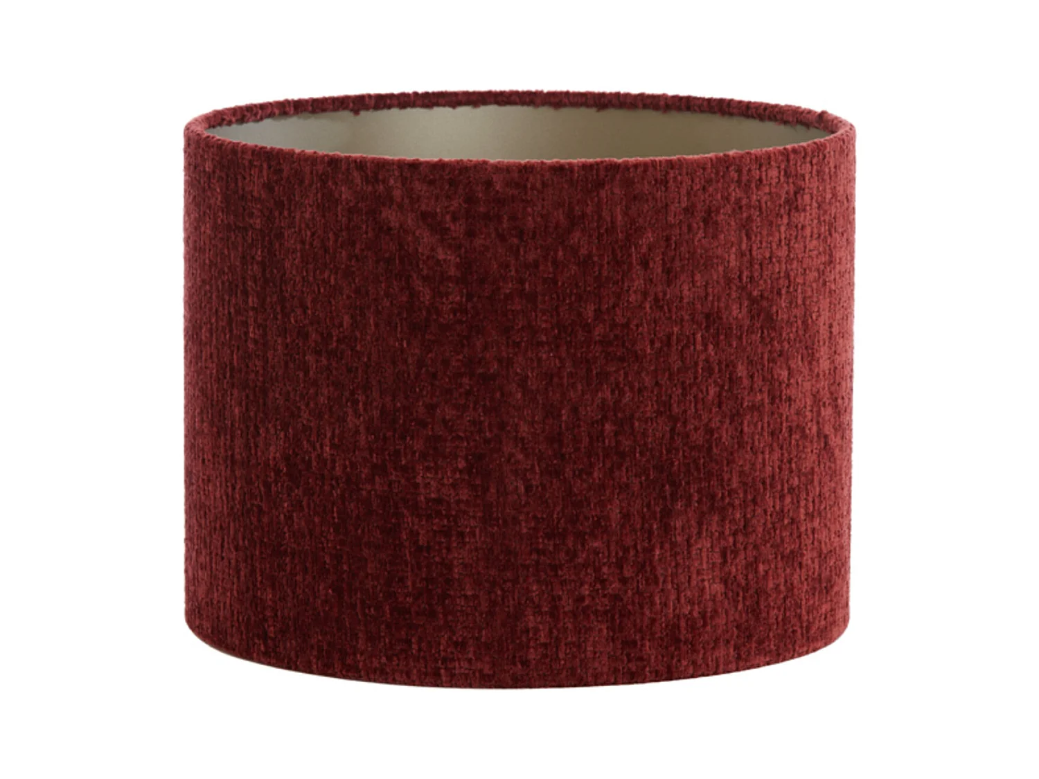 Abat-jour RUBY - Ø50x38cm - Rouge