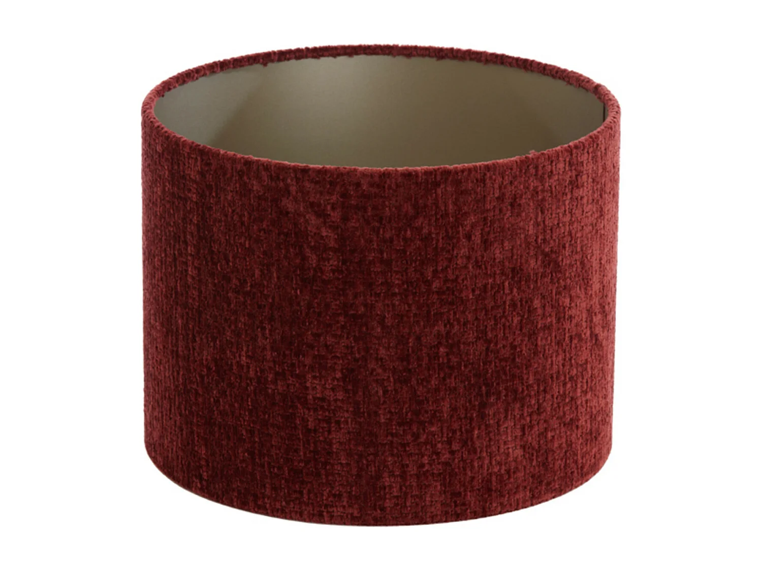 Abat-jour RUBY - Ø50x38cm - Rouge