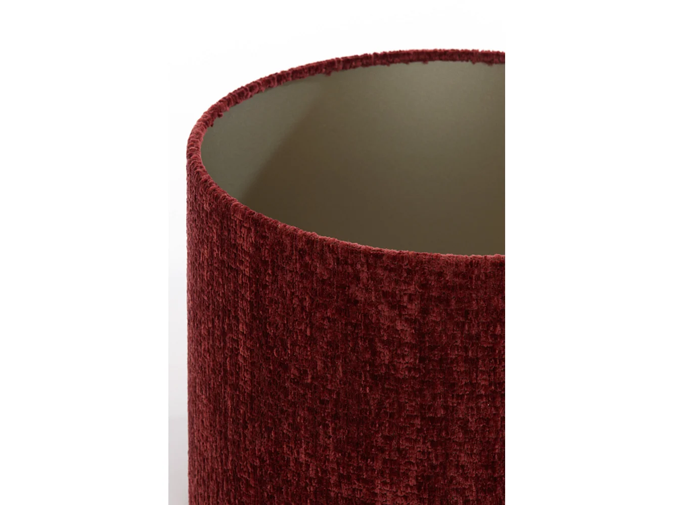 Abat-jour RUBY - Ø50x38cm - Rouge