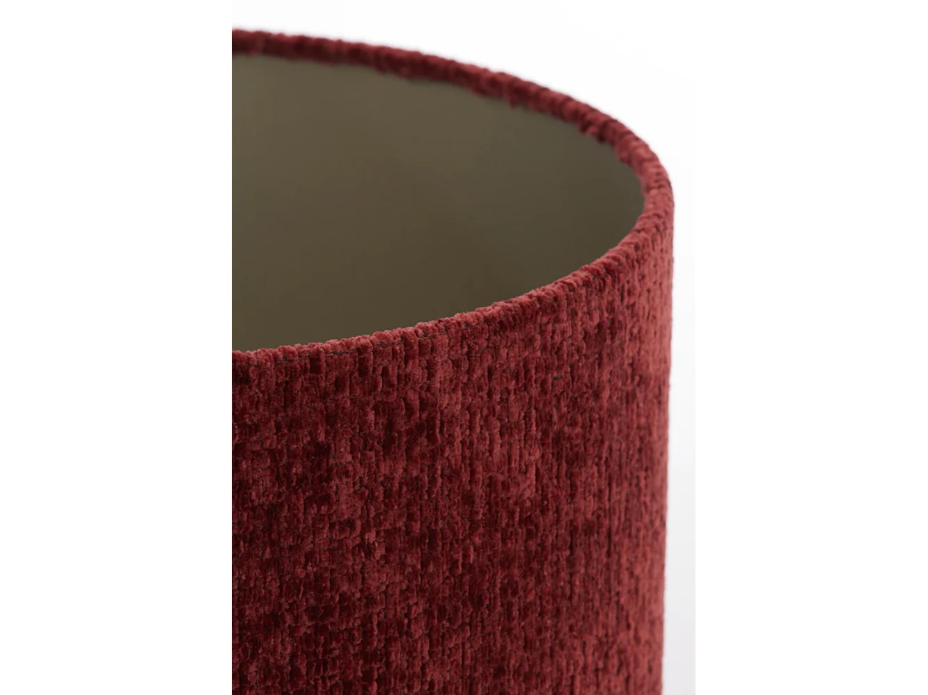 Abat-jour RUBY - Ø50x38cm - Rouge