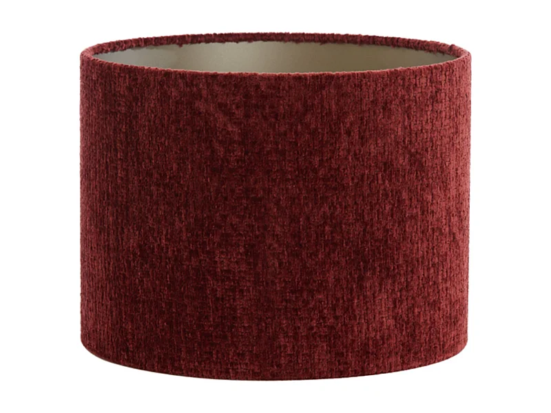 Abat-jour RUBY - Ø50x38cm - Rouge