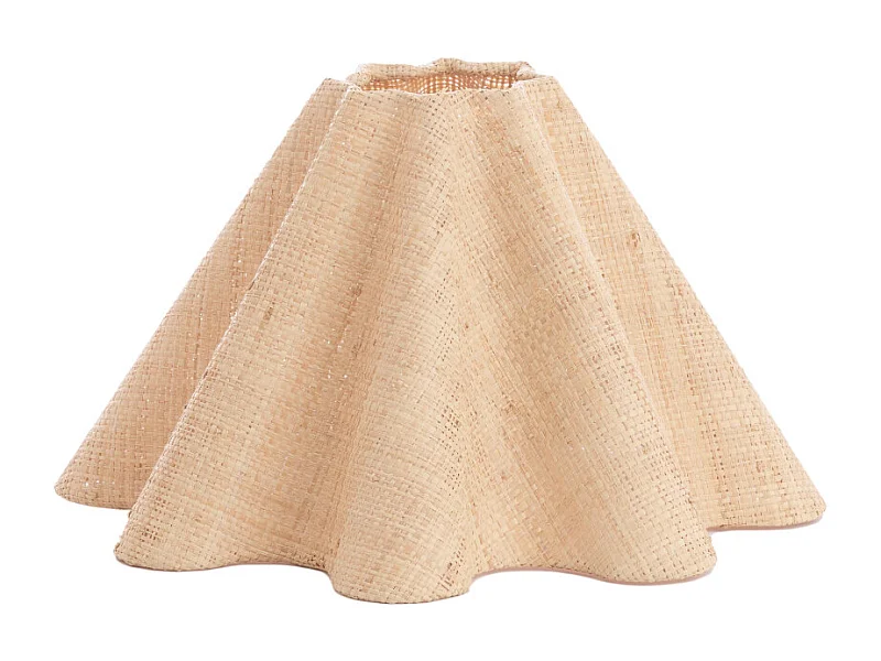 Lampenkap BEZAHA - Ø50x45cm - Bruin