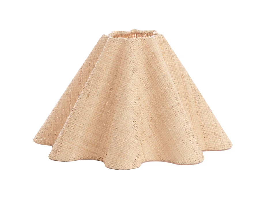 Abat-jour BEZAHA - Ø50x45cm - Marron