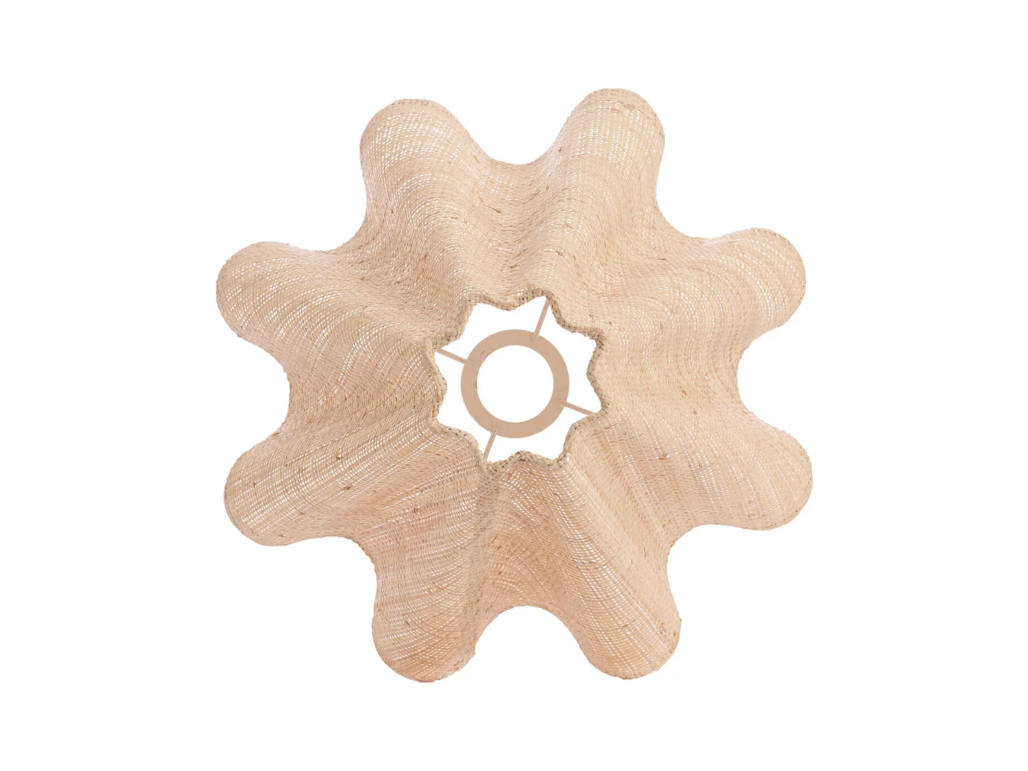 Abat-jour BEZAHA - Ø50x45cm - Marron