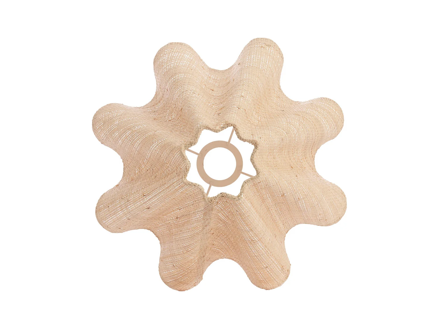 Abat-jour BEZAHA - Ø50x45cm - Marron