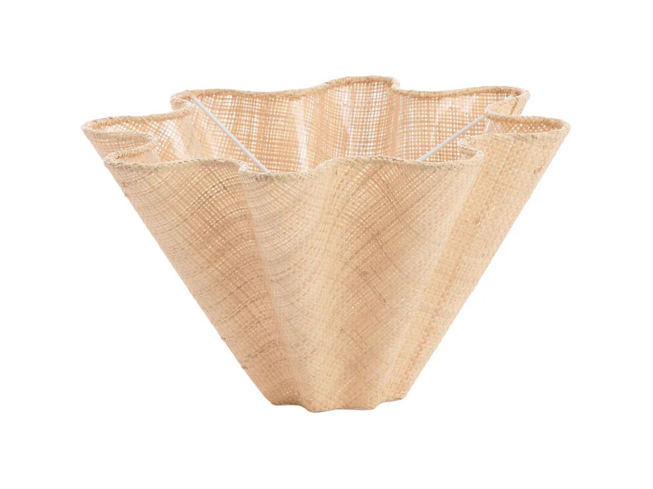Lampenschirm BEZAHA - Ø50x45cm - Braun