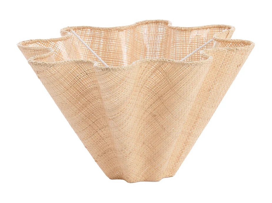 Lampenkap BEZAHA - Ø50x45cm - Bruin