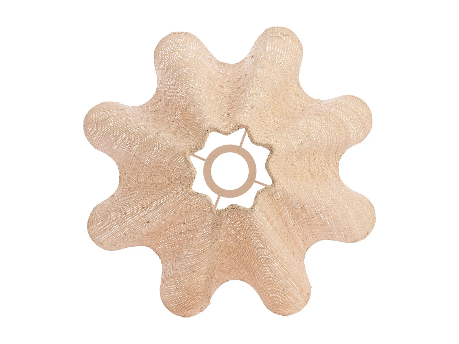 Lampenkap BEZAHA - Ø50x45cm - Bruin