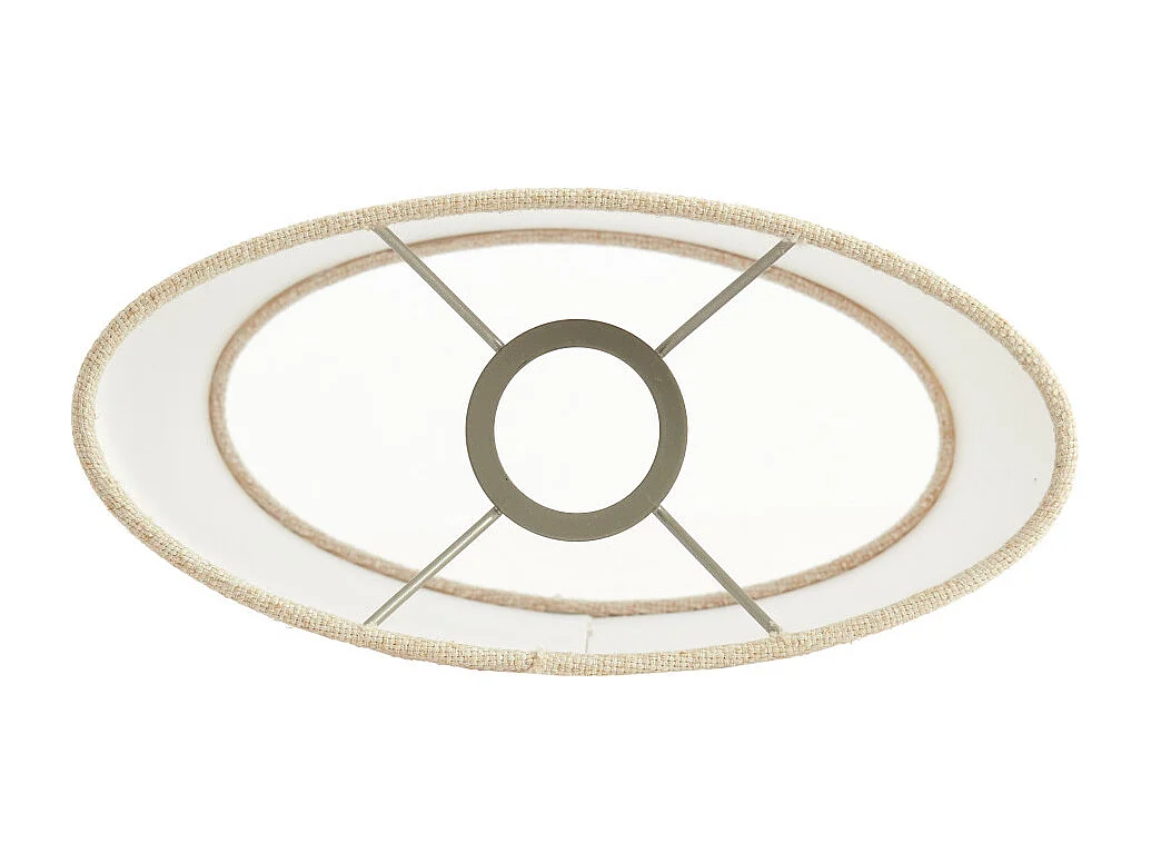 Abat-jour LIVIGNO - 25x21x28cm - Marron