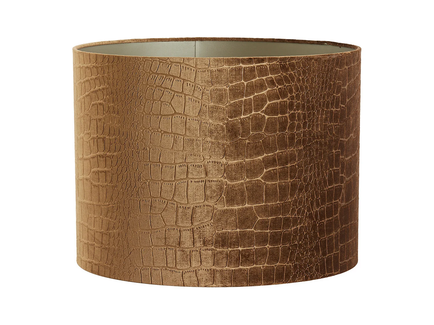 Abat-jour PRAYA - Ø50x38cm - Marron