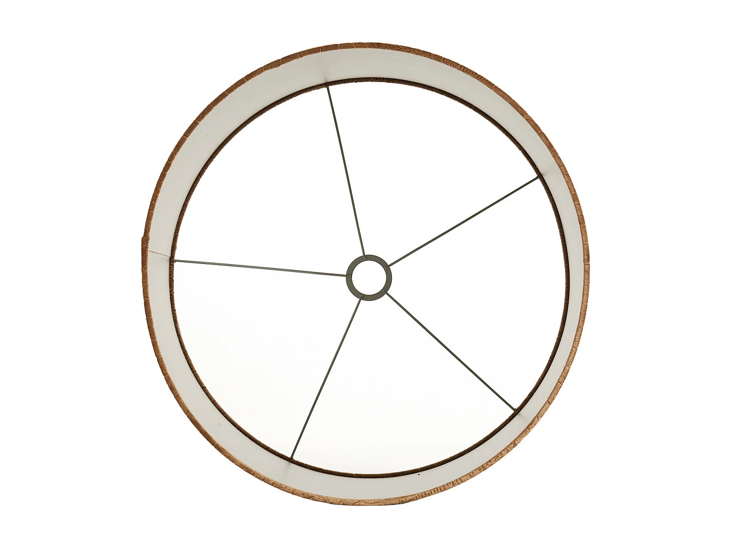 Lampenkap PRAYA - Ø50x38cm - Bruin