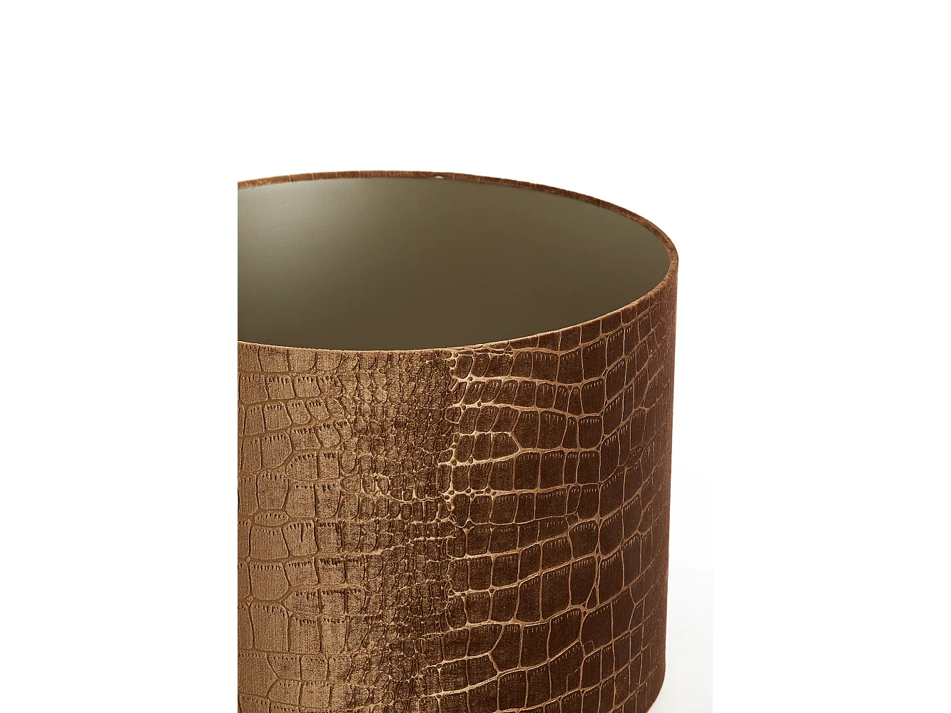 Lampenkap PRAYA - Ø50x38cm - Bruin