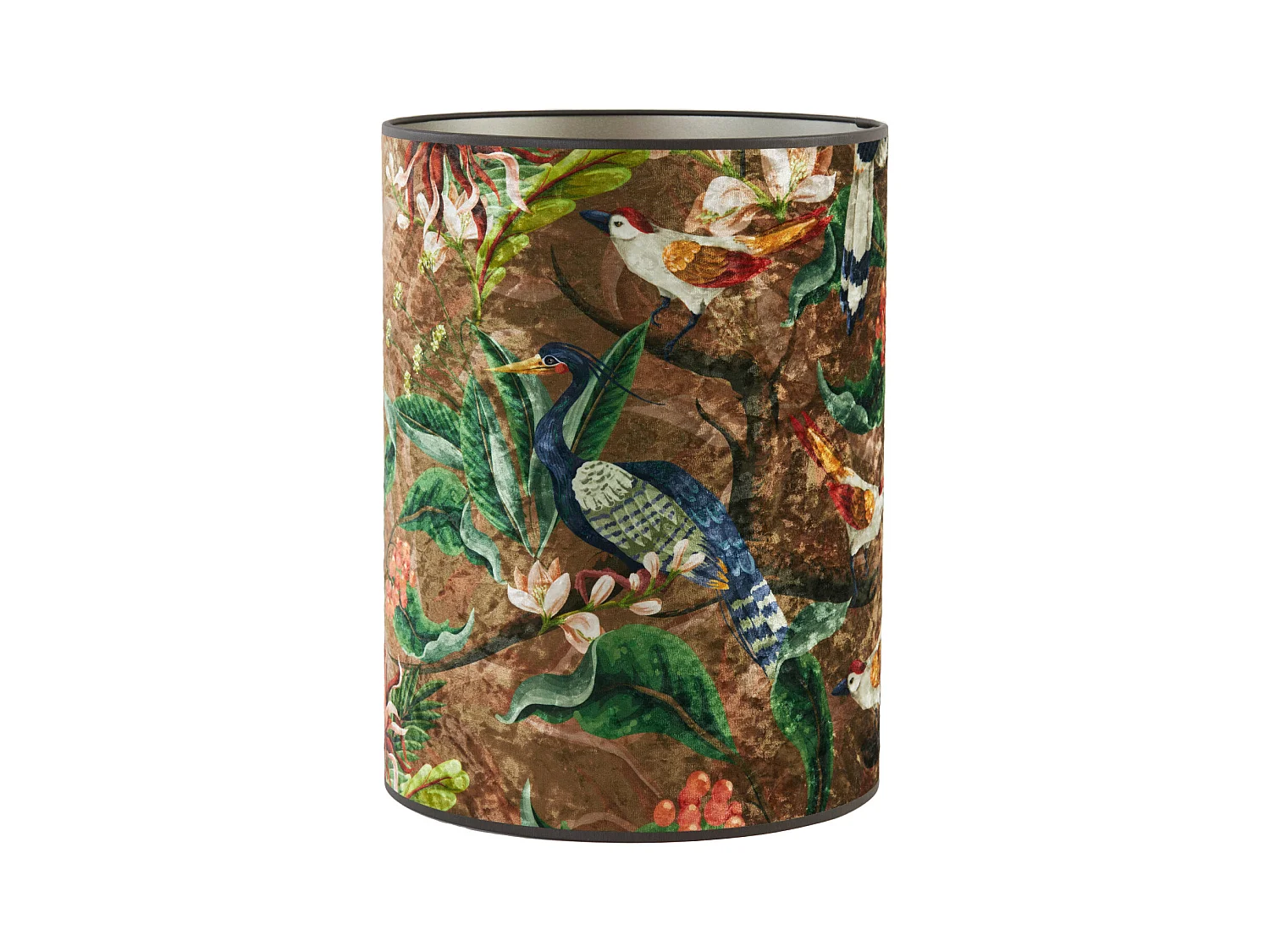 Abat-jour PASSARO - Ø30x40cm - Marron