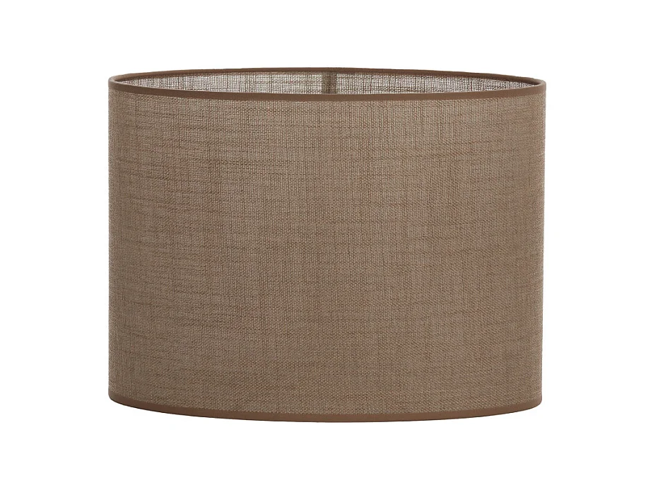 Abat-jour CADEN - 38x17,5x19cm - Marron