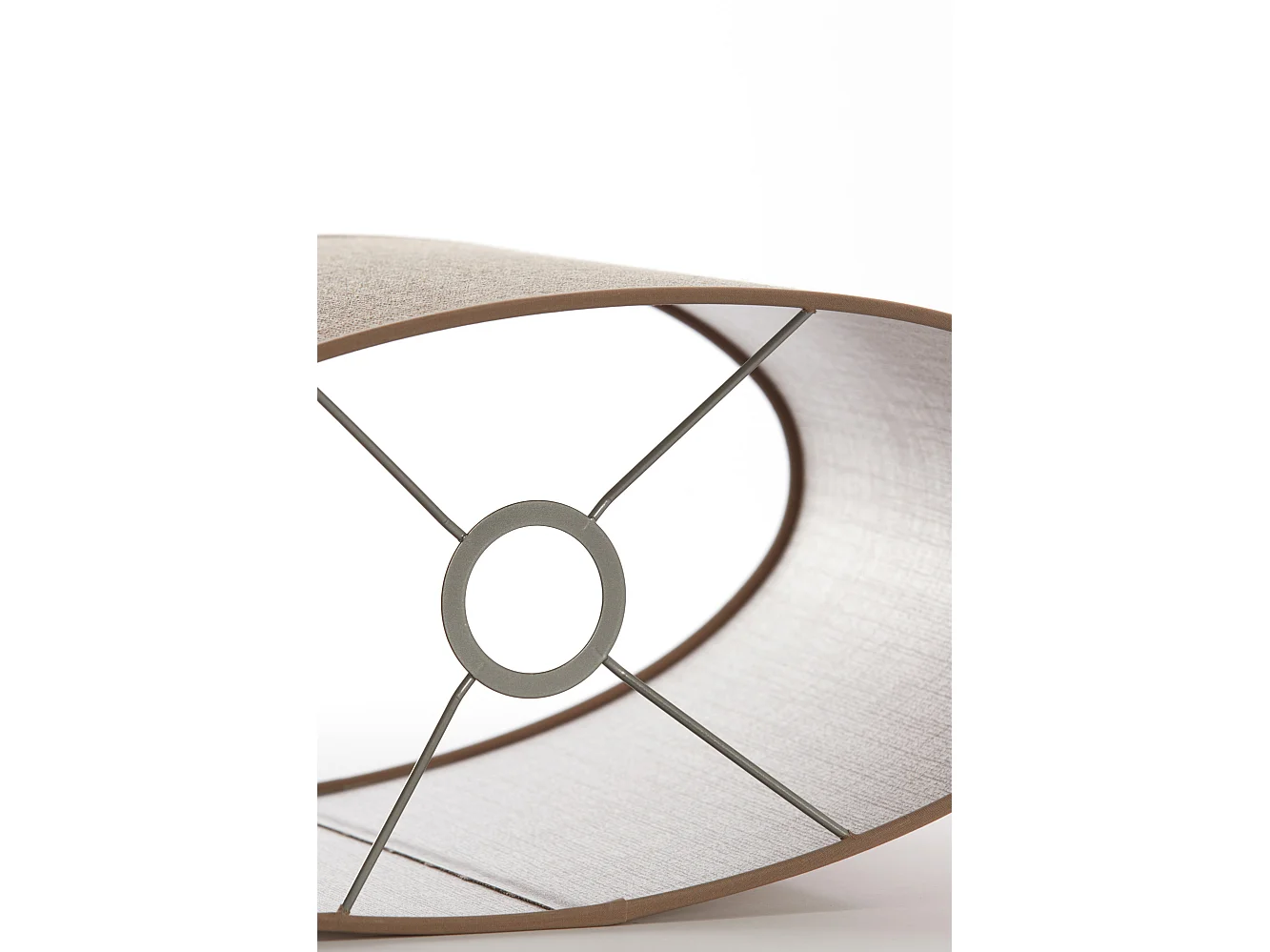 Abat-jour CADEN - 38x17,5x19cm - Marron