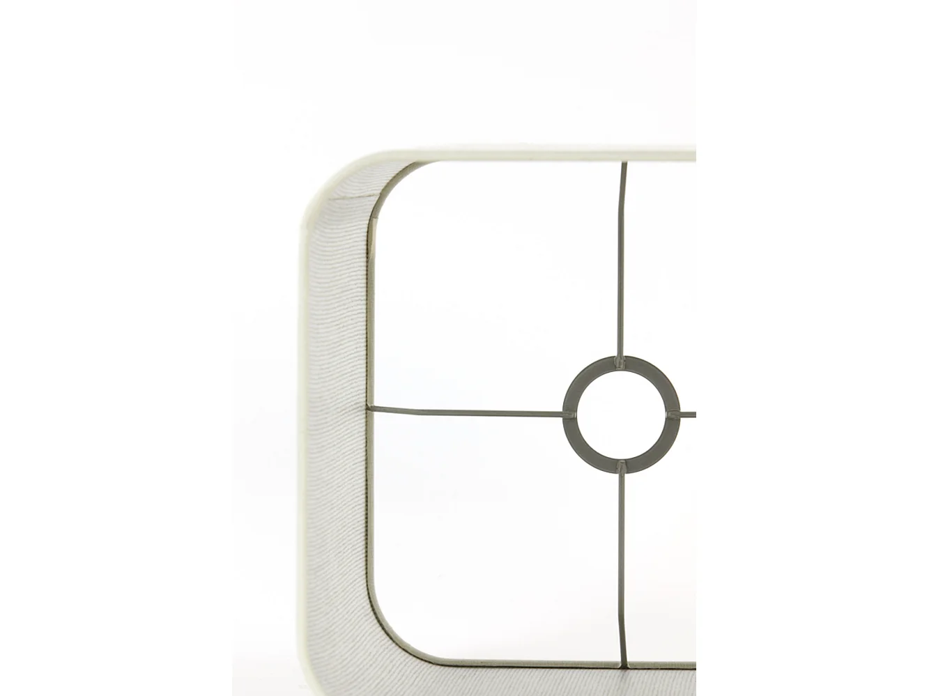 Abat-jour BRESKA - Ø25x30cm - Blanc