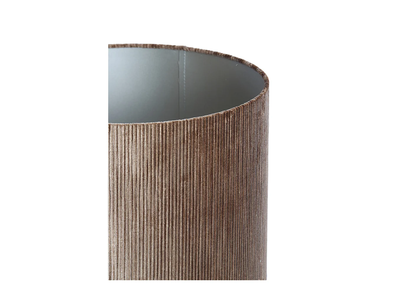 Abat-jour FLAIR - Ø40x30cm - Marron