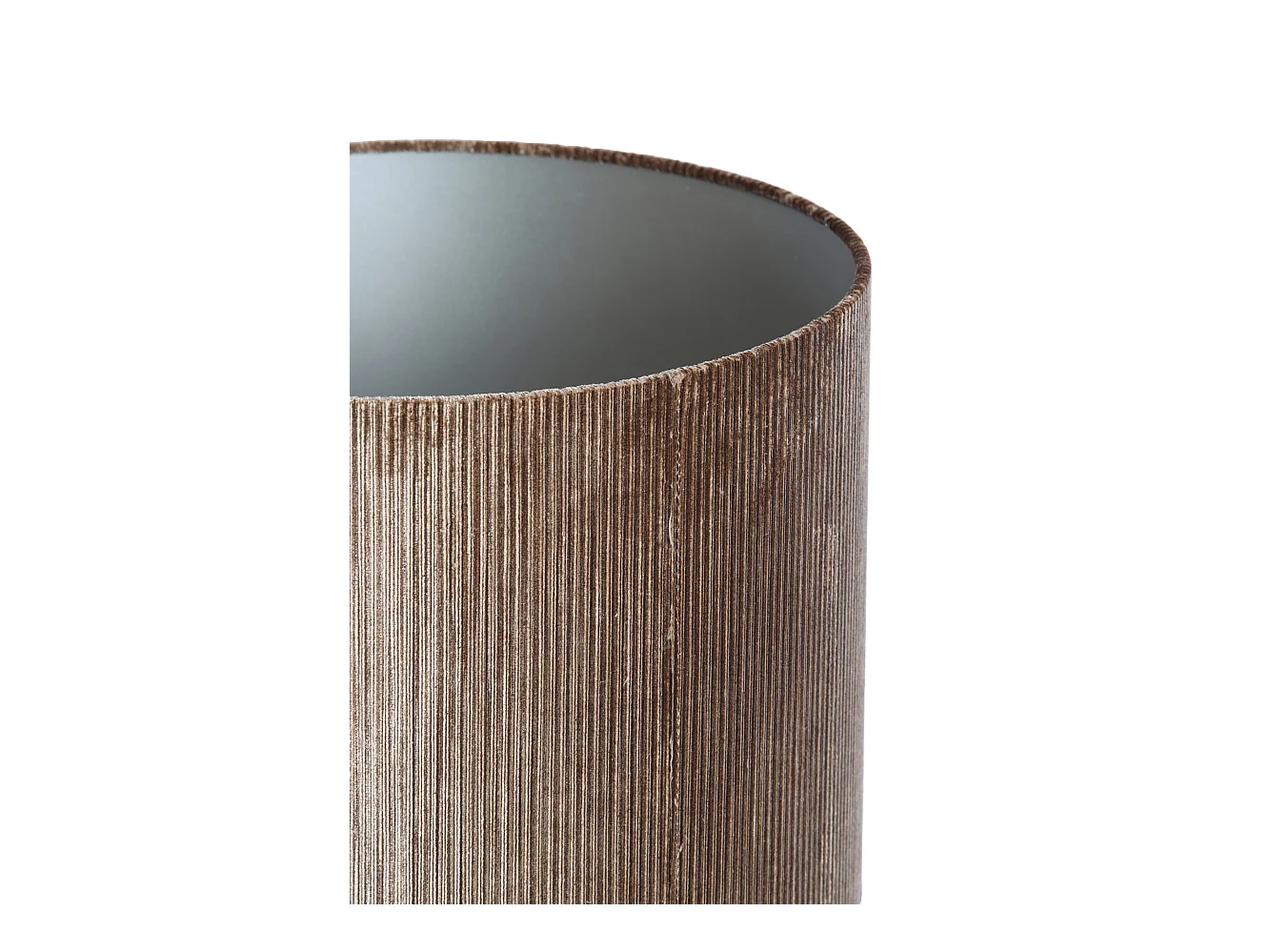 Abat-jour FLAIR - Ø40x30cm - Marron