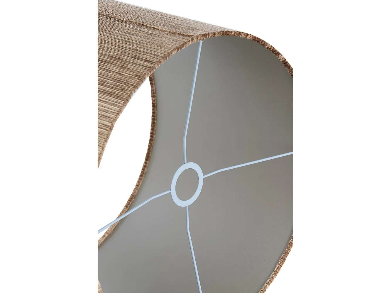 Abat-jour FLAIR - Ø40x30cm - Marron