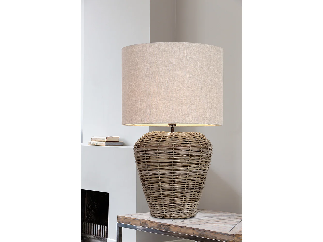 Lampenschirm LIVIGNO - Ø60x43cm - Braun