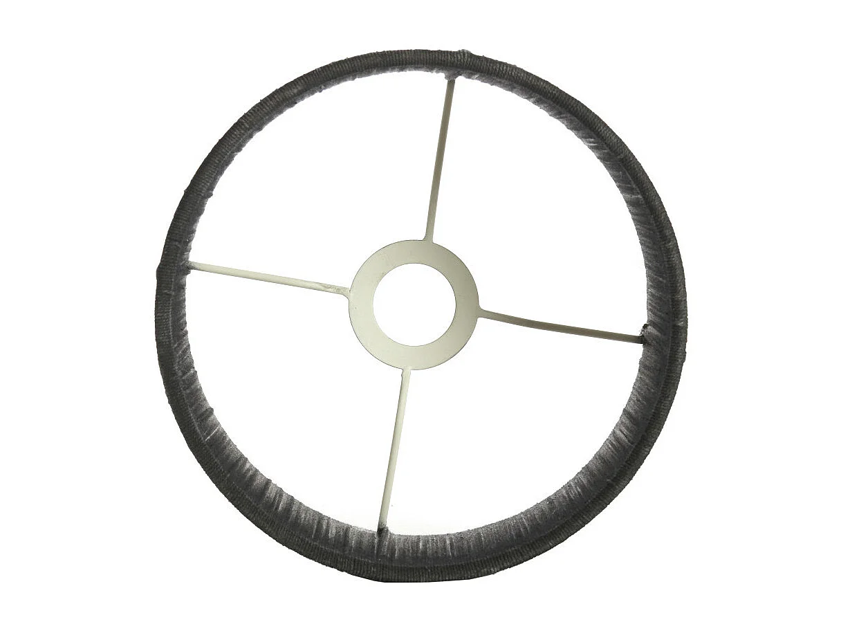 Abat-jour TOSSA - Ø25x18cm - Noir