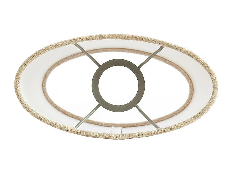 Lampenschirm LIVIGNO - 21x17,5x23cm - Braun