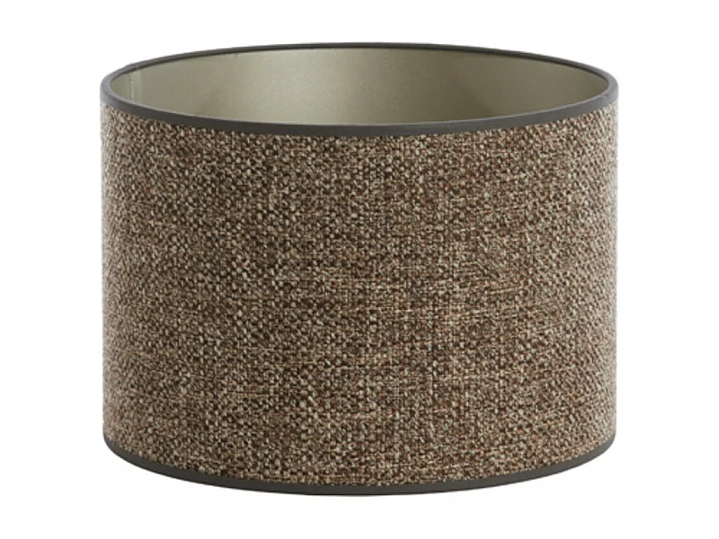 Abat-jour SAVERNA - Ø30x21cm - Marron