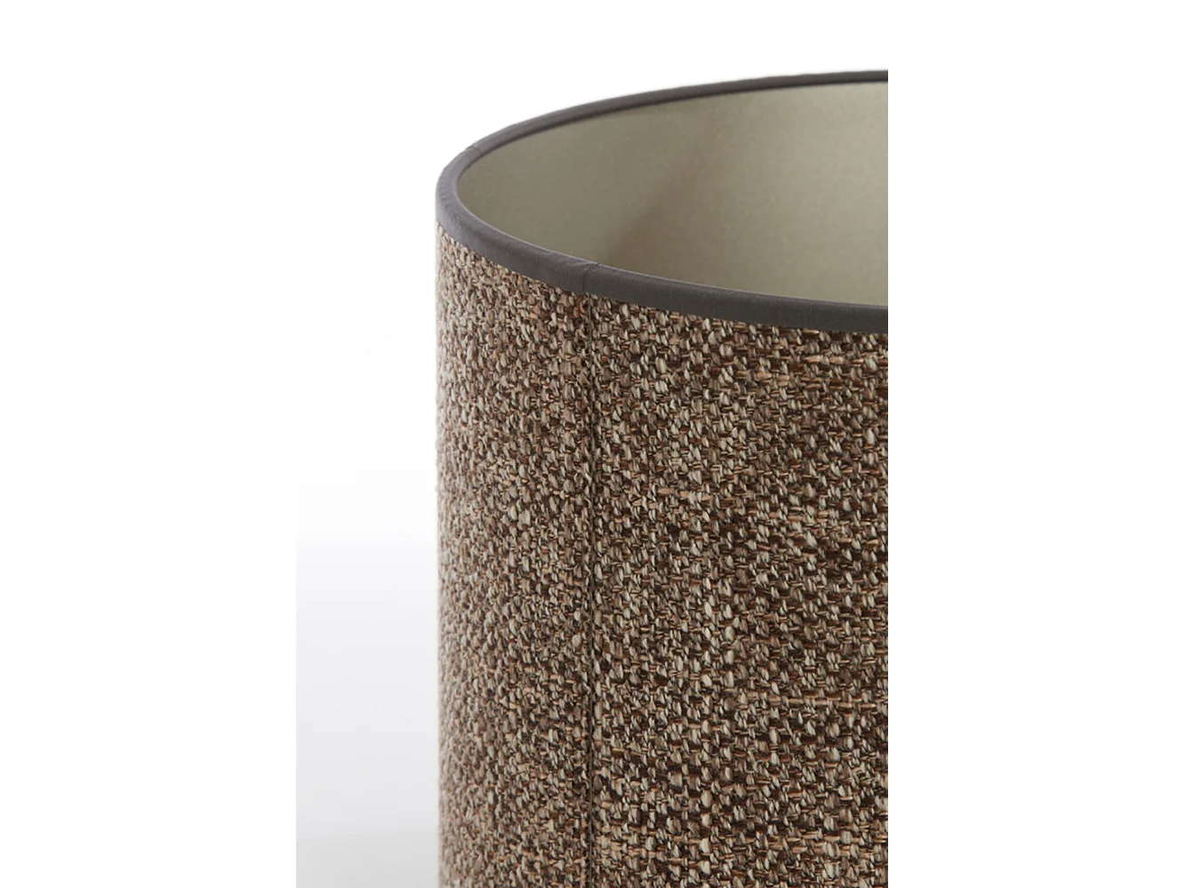 Abat-jour SAVERNA - Ø30x21cm - Marron