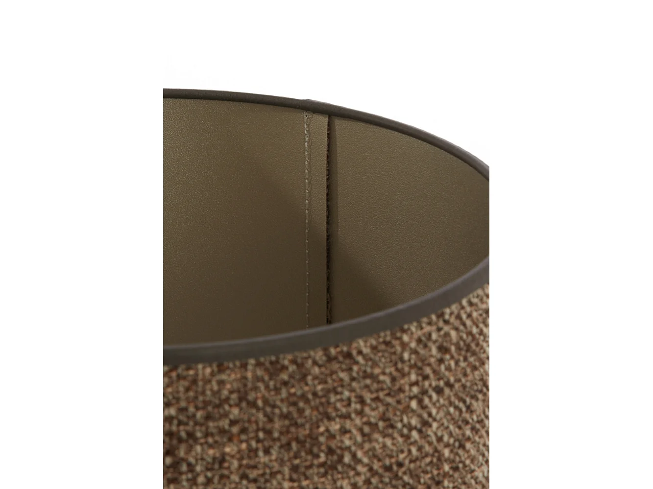 Abat-jour SAVERNA - Ø30x21cm - Marron