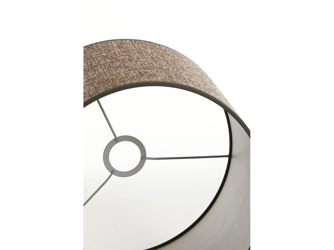 Lampenschirm SAVERNA - Ø30x21cm - Braun