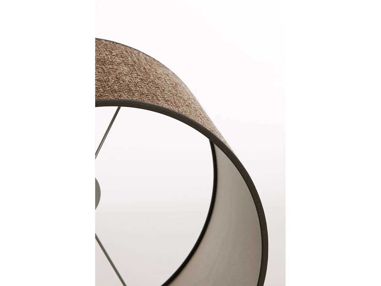 Lampenschirm SAVERNA - Ø30x21cm - Braun