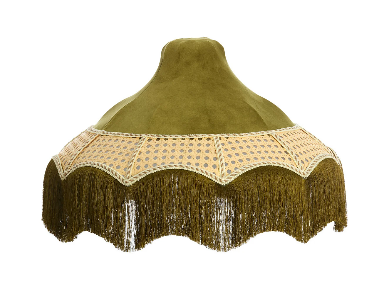 Lampenkap MIZIA - Ø45x36cm - Groen