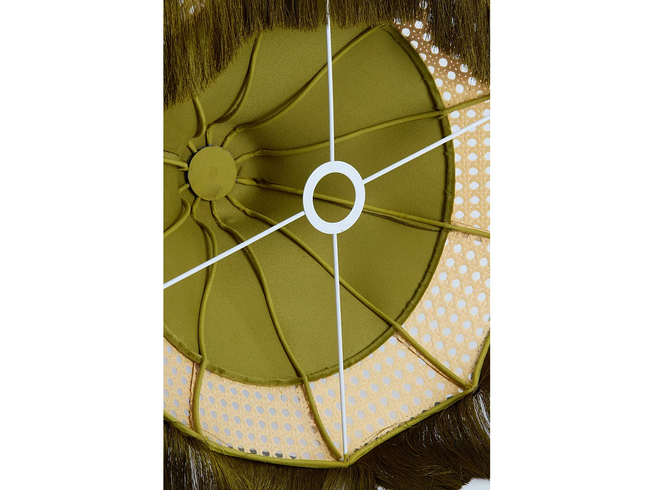 Lampenschirm MIZIA - Ø45x36cm - Grün