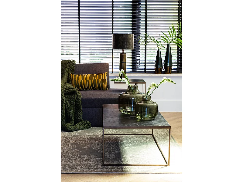 Lampenkap MARBLE - Ø30x21cm - Groen