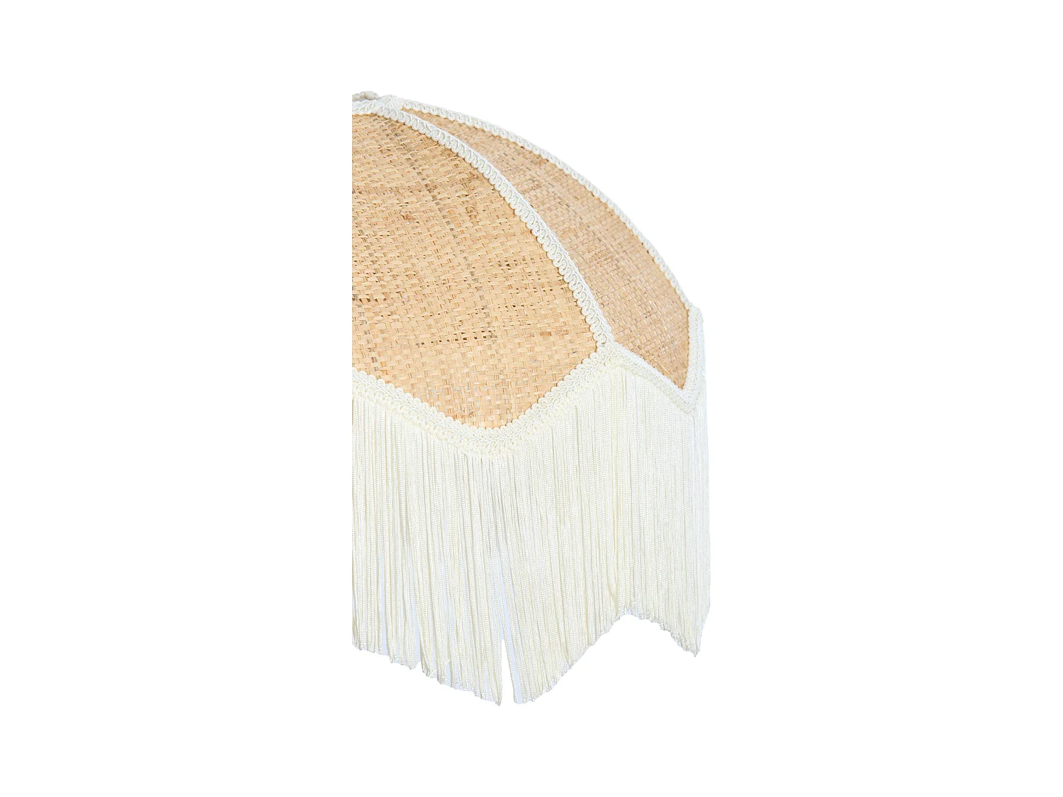 Lampenkap MALACIA - Ø45x35.5cm - Bruin