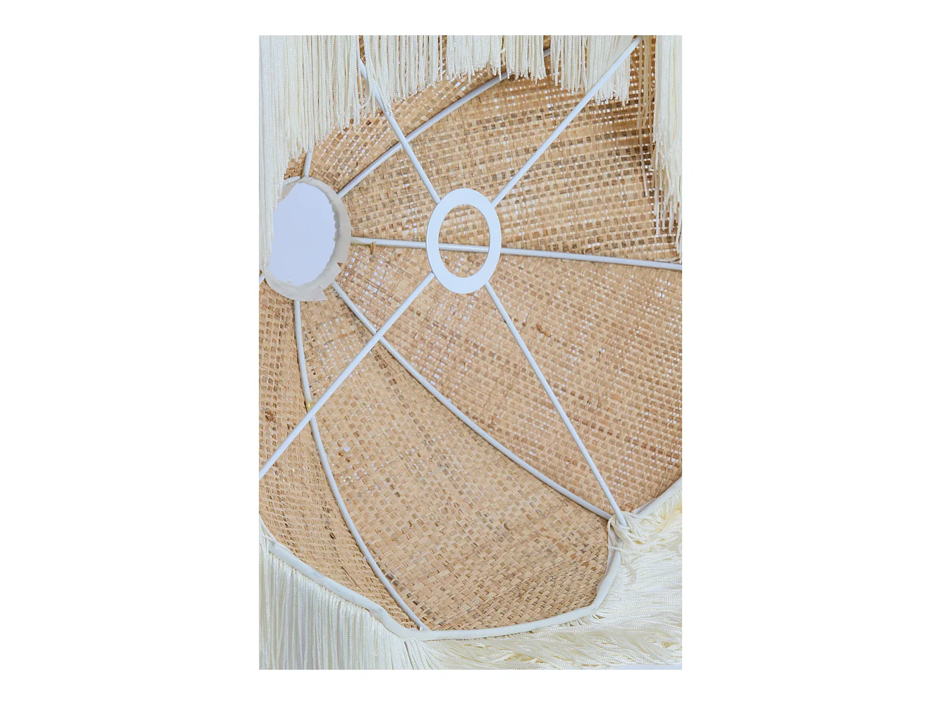 Lampenkap MALACIA - Ø45x35.5cm - Bruin