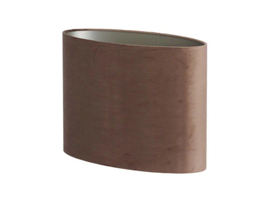 Lampenschirm VELOURS - 45x21x32cm - Braun