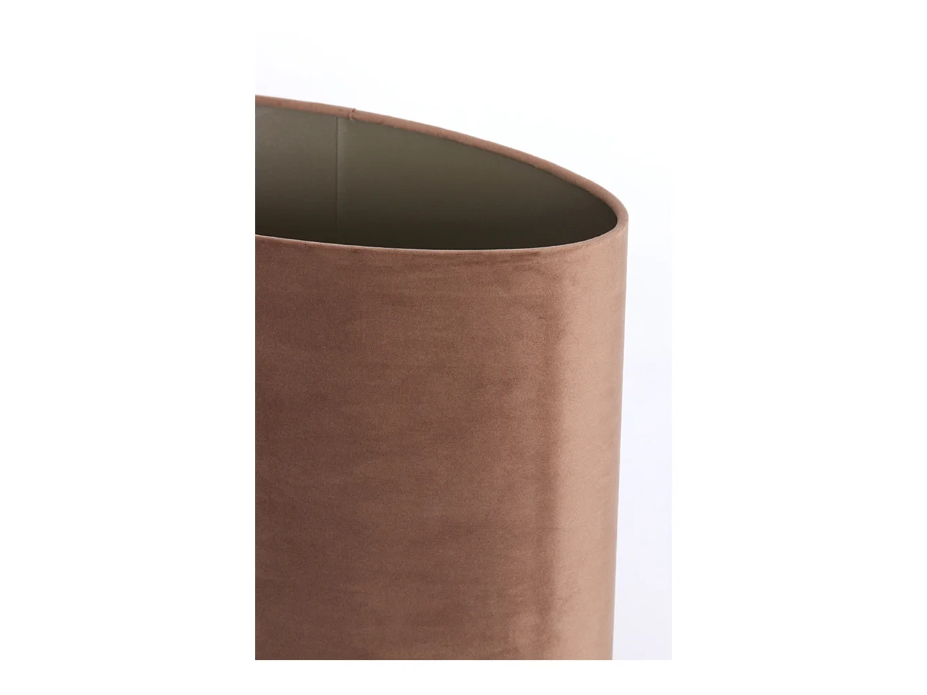 Lampenschirm VELOURS - 45x21x32cm - Braun