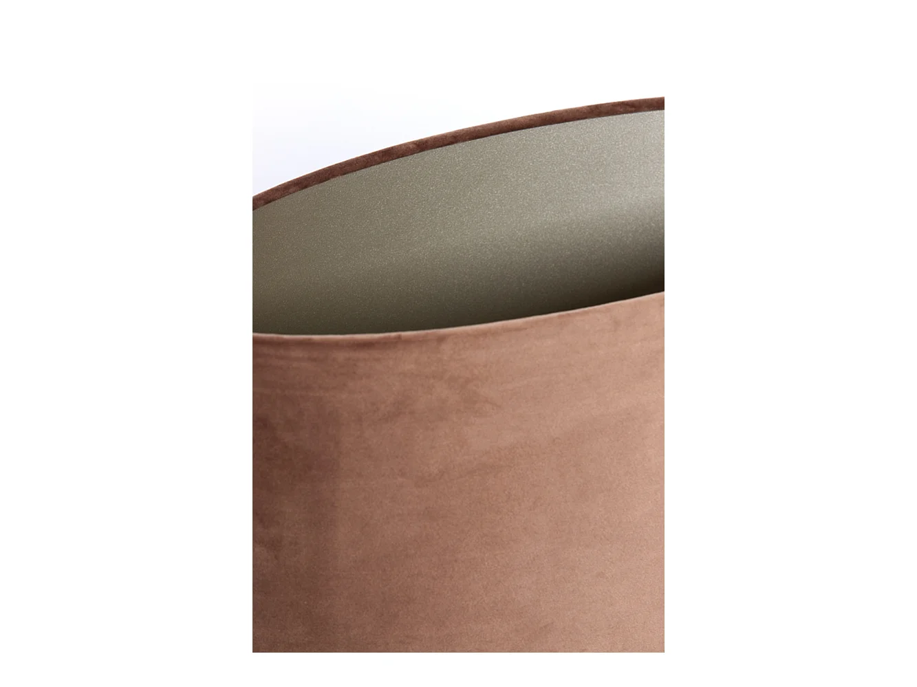 Lampenschirm VELOURS - 45x21x32cm - Braun