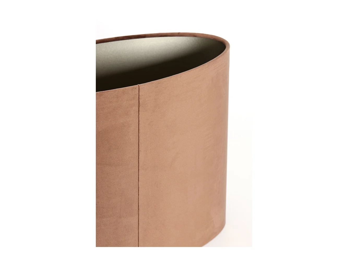 Lampenschirm VELOURS - 45x21x32cm - Braun